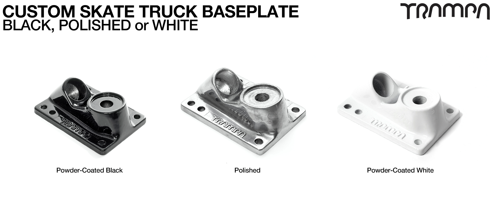 Base plate for Trampa skate trucks