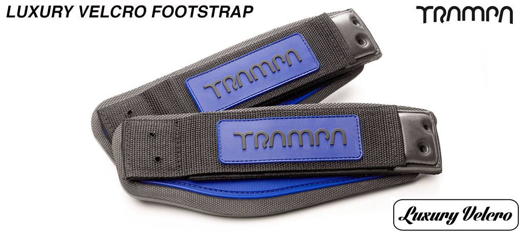 Blue patch Black logo Hybrid binding strap