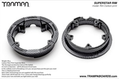 Carbon Fiber Print Superstar Rims