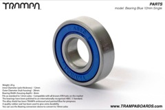 ABEC 5 rated for 12mm axle Trampa Bearing in BLUE