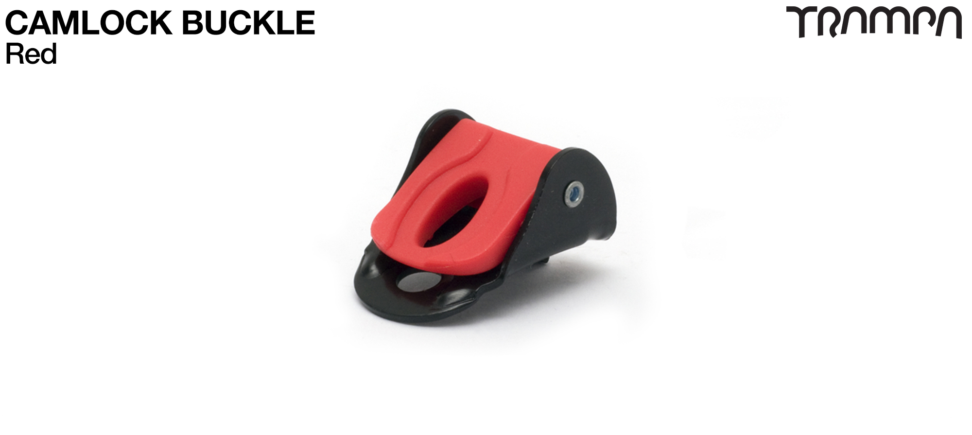 Camlock buckle for foot and Heel strap Bindings - RED