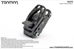 Ratchet Buckle Powder coated Black