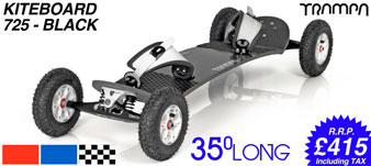 35�L White VerTigo Truck, White hypa hubs + White Mint Camlock bindings