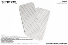 White Trampa Treads - Superior Grip for your deck!