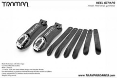 Heel strap with Gunmetal Ratchet and Black Camlock