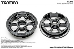 Gloss Black HYPA hub