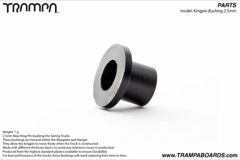 King Pin bushings 2.5mm Base for Spring Trucks