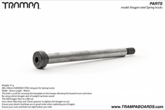 8mm HARDEND STEEL king pin