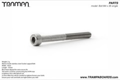 M4 x 35mm Stainless steel Hypa hub bolt
