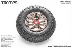 Winter Cammo Hypa hub with Black Trampa tyre