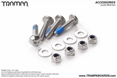 m5 x 25 Stainless steel Dome head bolt kit to fit Heel strap