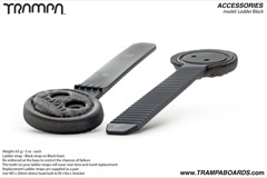 Matt Black Ladder straps