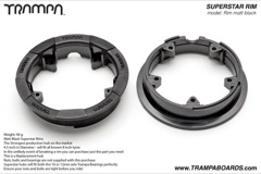 Matt Black Superstar Rims